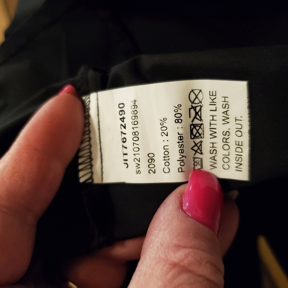 SHEIN Women's Lantern Sleeve Ruffle Hem Dress - Picture 12 of 13